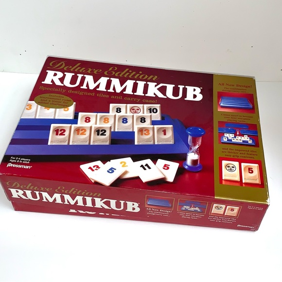Pressman Games Vintage Rummikub Deluxe Edition Game 997 Poshmark